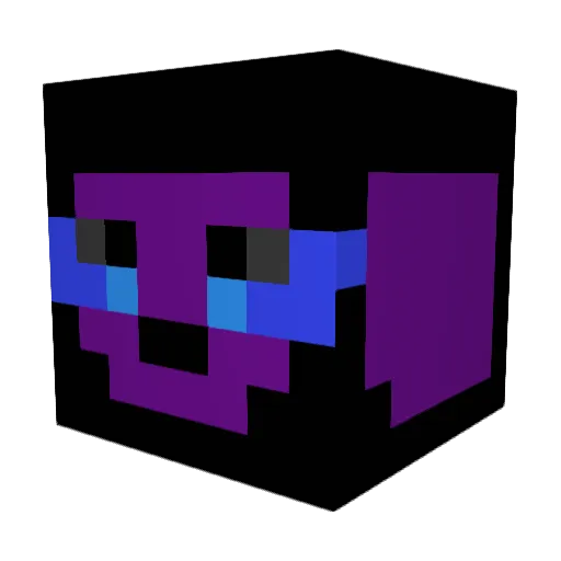 7eoLeo Minecraft avatar head, 3D render