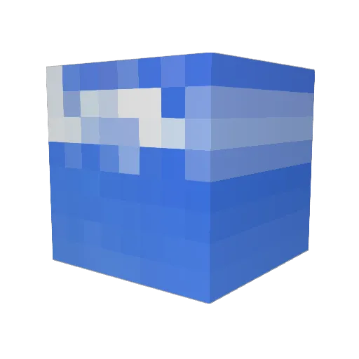 7evenn_ Minecraft avatar head, 3D render