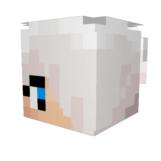 7heLostAethor Minecraft avatar head, 3D render