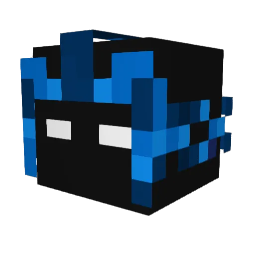 7hxcksDerGigo Minecraft avatar head, 3D render