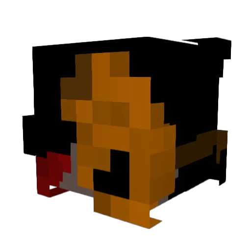 7laryx1_ Minecraft avatar head, 3D render