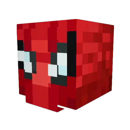 7marcus Minecraft avatar head, 3D render