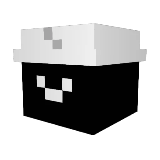 7mattis Minecraft avatar head, 3D render