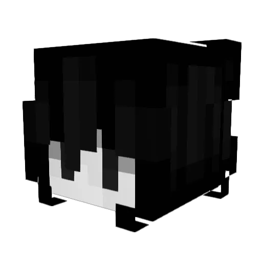 7misiek Minecraft avatar head, 3D render