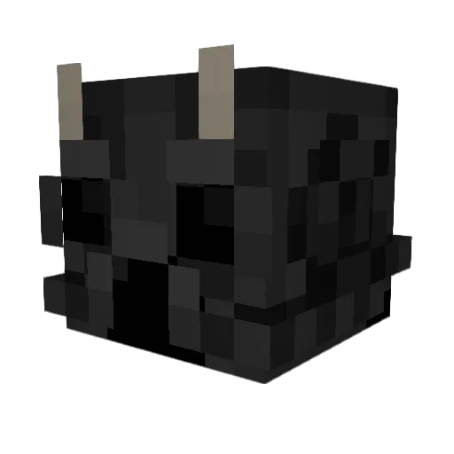 7myaznn Minecraft avatar head, 3D render