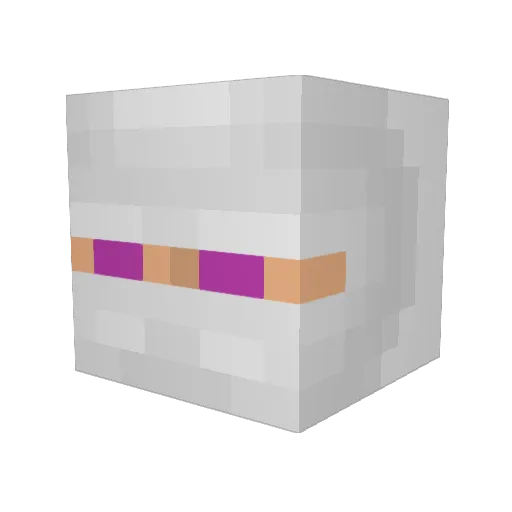 7rlk Minecraft avatar head, 3D render