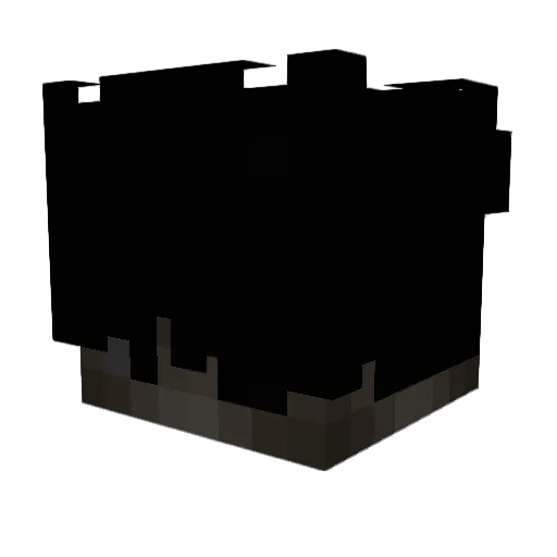 7sagi Minecraft avatar head, 3D render