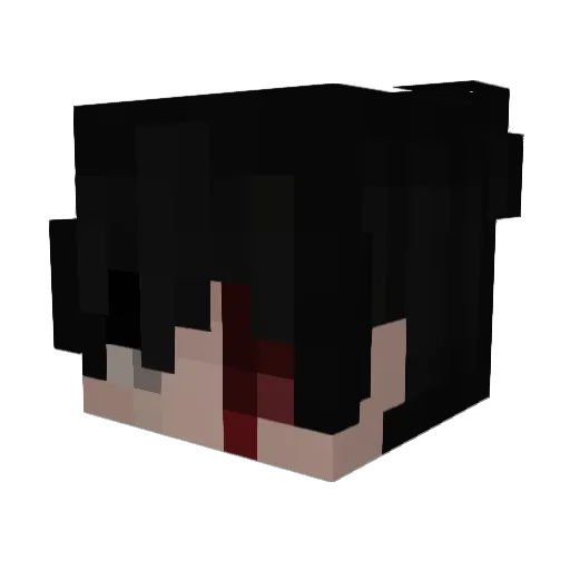 7sentix Minecraft avatar head, 3D render