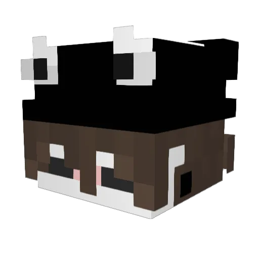 7sgz Minecraft avatar head, 3D render