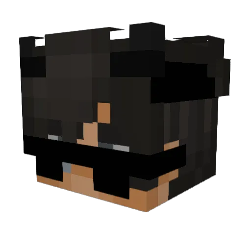 7so__ Minecraft avatar head, 3D render