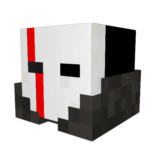 7uprocks147 Minecraft avatar head, 3D render
