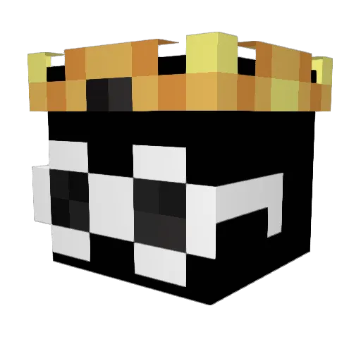 7yasukey Minecraft avatar head, 3D render