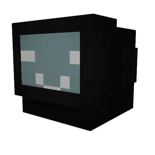 7yve Minecraft avatar head, 3D render