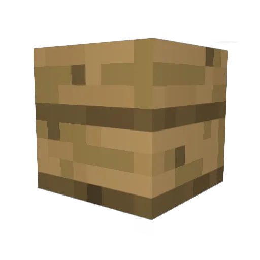 821 Minecraft avatar head, 3D render