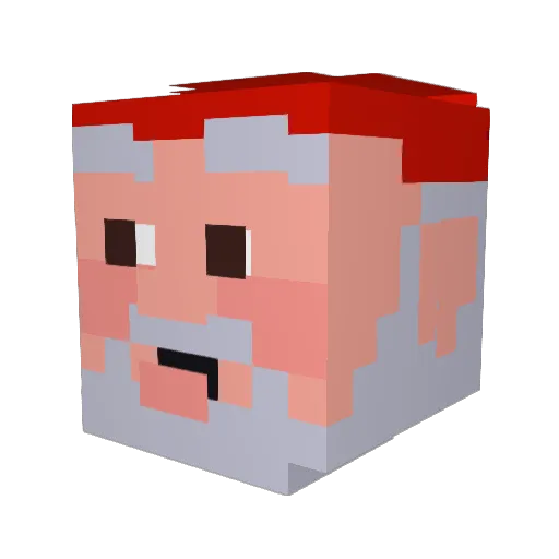 825lol56 Minecraft avatar head, 3D render