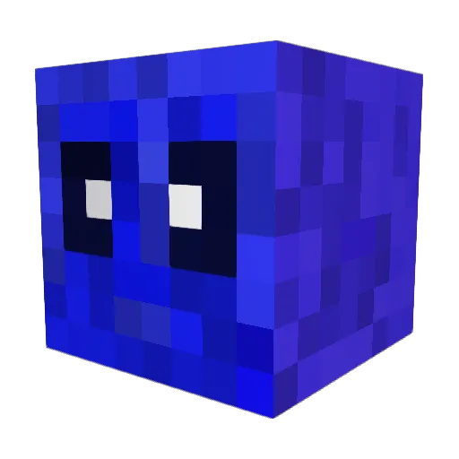 82Smiley19 Minecraft avatar head, 3D render