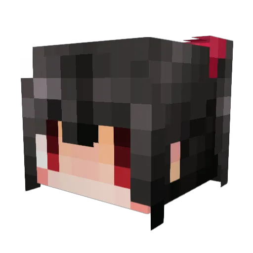 83025 Minecraft avatar head, 3D render