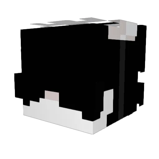 83Strqngely Minecraft avatar head, 3D render