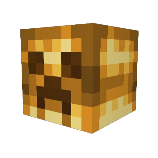 84IronBuster Minecraft avatar head, 3D render