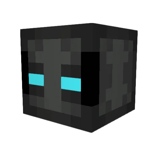 86baris Minecraft avatar head, 3D render