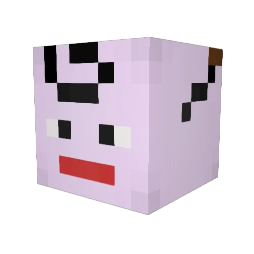 86ritts Minecraft avatar head, 3D render