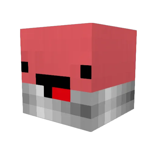 888Hannah888 Minecraft avatar head, 3D render