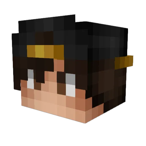 88MalKrasser Minecraft avatar head, 3D render