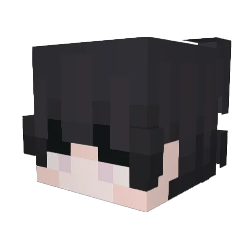 88Weeks Minecraft avatar head, 3D render