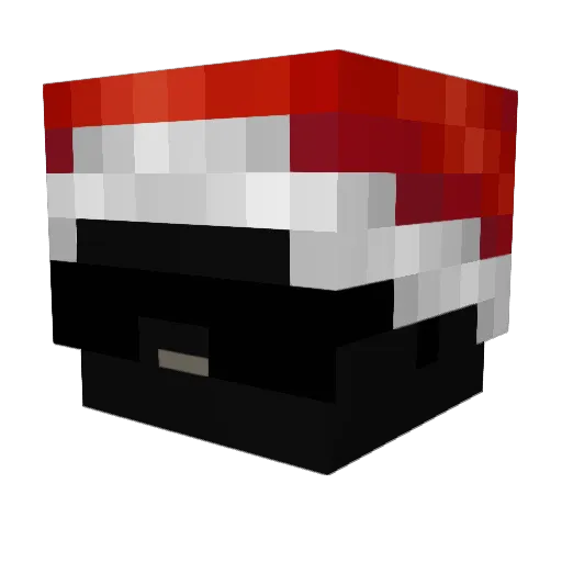 8BC_ Minecraft avatar head, 3D render