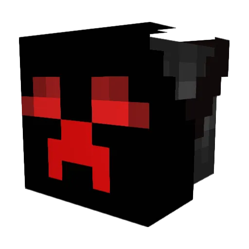 8Dark_Demon9 Minecraft avatar head, 3D render