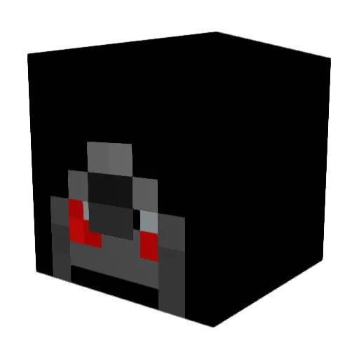 8HVDES Minecraft avatar head, 3D render