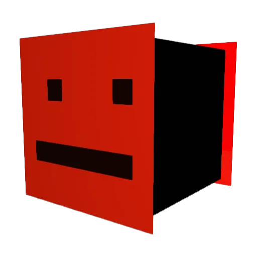 8O08s Minecraft avatar head, 3D render