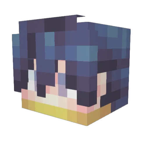 8adguy Minecraft avatar head, 3D render