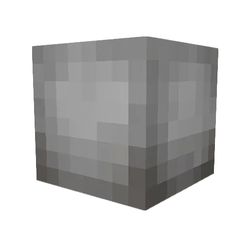 8ballll Minecraft avatar head, 3D render