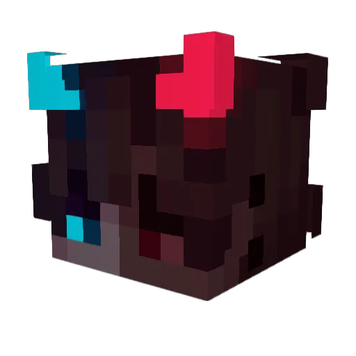 8elfegor Minecraft avatar head, 3D render