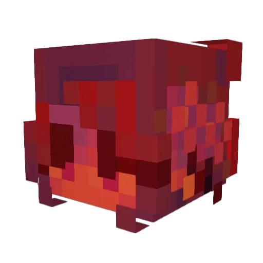 8ffd Minecraft avatar head, 3D render