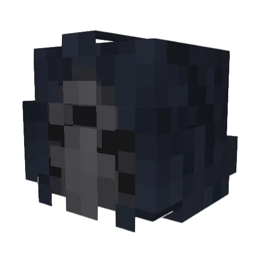8hzm Minecraft avatar head, 3D render