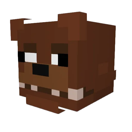 8iggboi Minecraft avatar head, 3D render