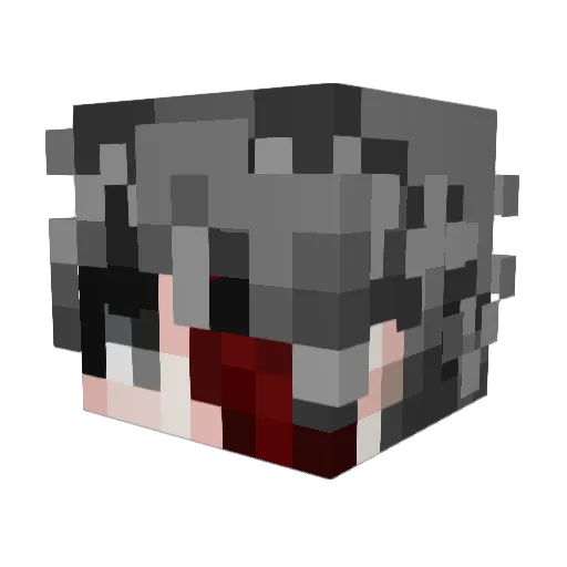 8j9mohhnmuyh78nm Minecraft avatar head, 3D render