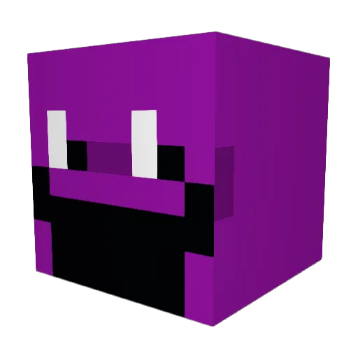8pepe8 Minecraft avatar head, 3D render