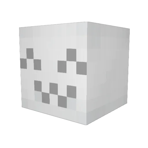 8ragu8 Minecraft avatar head, 3D render