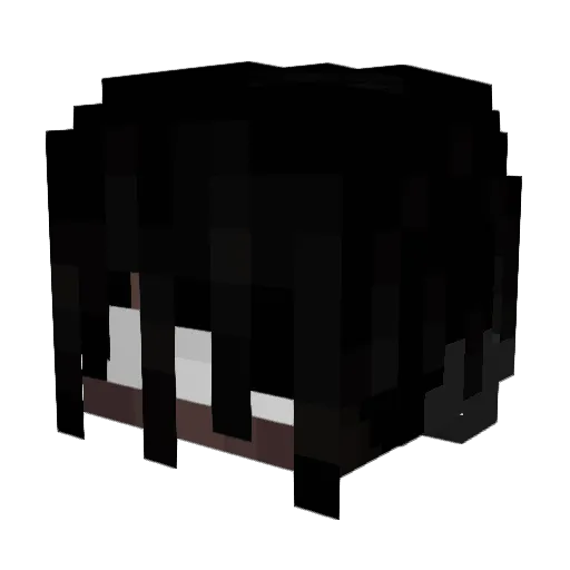 8tuxy Minecraft avatar head, 3D render
