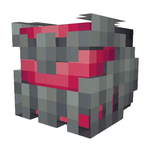8v2000 Minecraft avatar head, 3D render