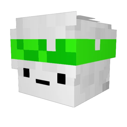 8walkingdead8 Minecraft avatar head, 3D render