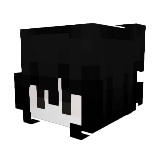 900kk Minecraft avatar head, 3D render