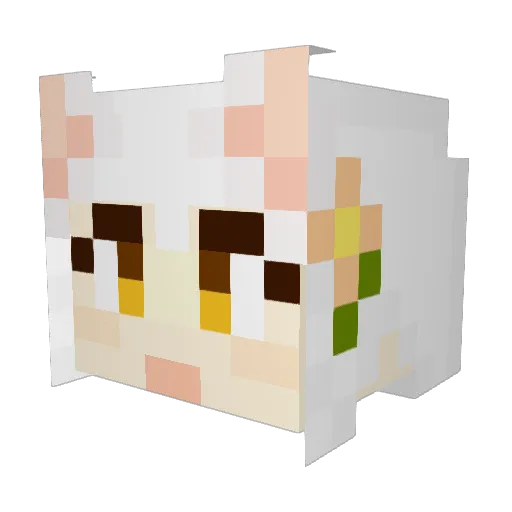9073414 Minecraft avatar head, 3D render