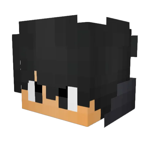 90c149e2efbe60 Minecraft avatar head, 3D render