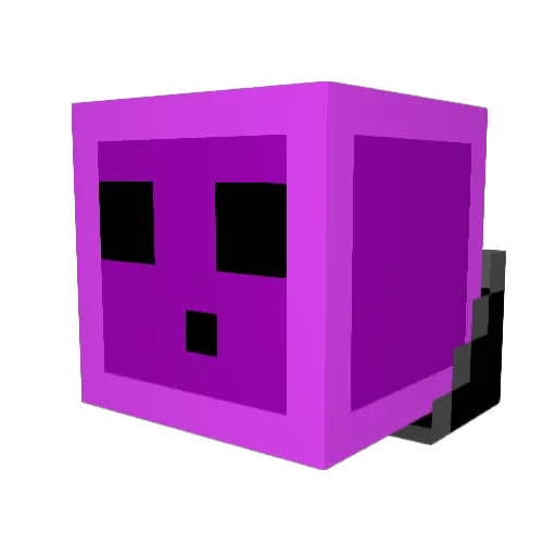 90corvette Minecraft avatar head, 3D render