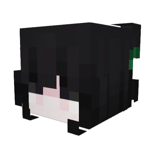 911Minecraft Minecraft avatar head, 3D render