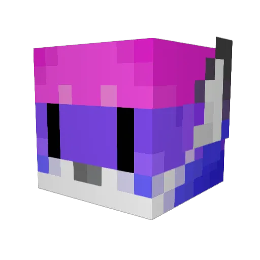 94Robbie94 Minecraft avatar head, 3D render